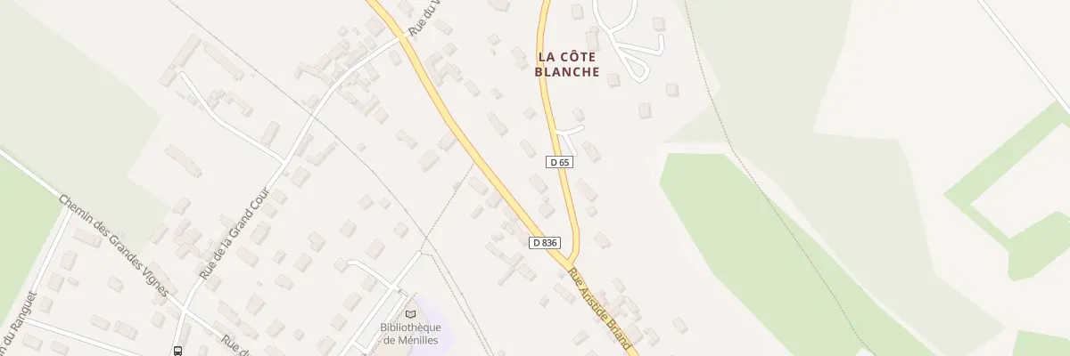 Plan du 120 Rue Aristide Briand à Ménilles