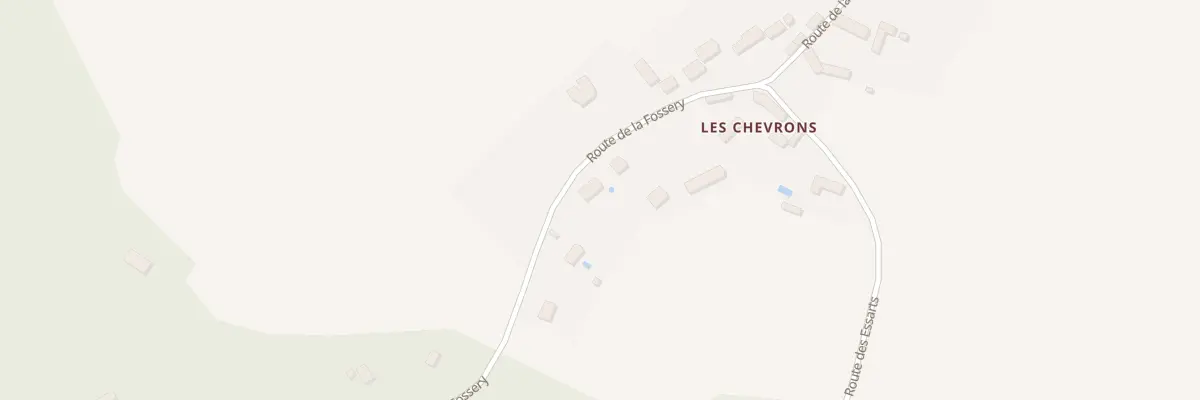 Plan du 26 Rte de la Fossery à La Boissière