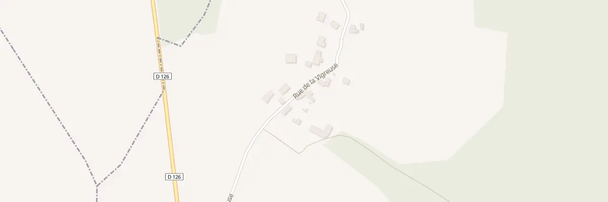 Plan du 3 Rue de la Vigreuse au Thuit