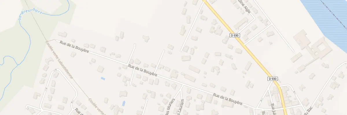 Plan du 294 Rue de la Bouyère à Labastide-Saint-Pierre