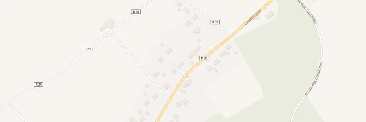 Plan du 2 All des Vignes à Chitenay