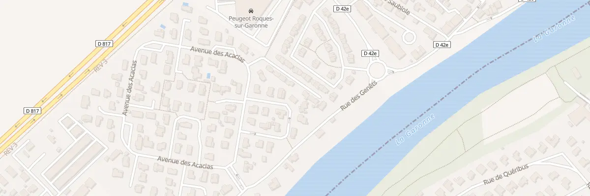 Plan du 11 Rue des Sorbiers à Roques