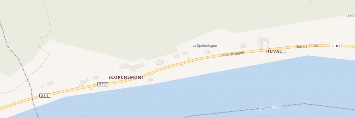 Plan du 22 Rue de Seine au Thuit