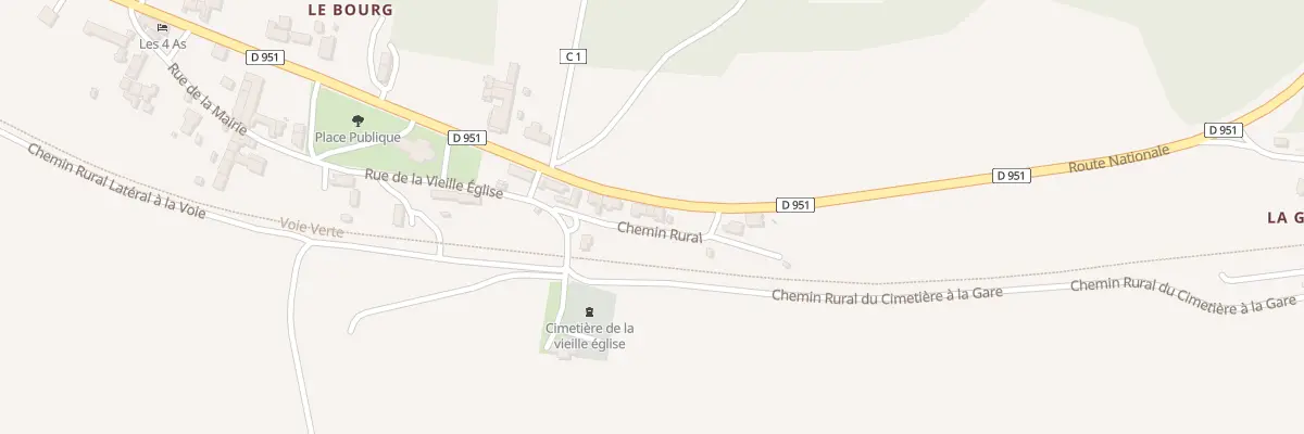 Plan du 5022 Le Bourg à Chitray