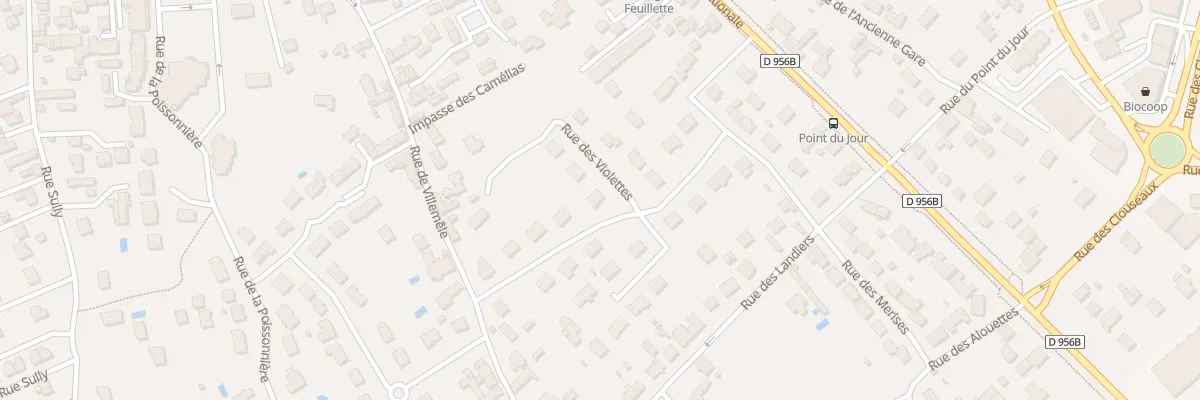 Plan du 10 Rue des Eglantines à Saint-Gervais-la-Forêt