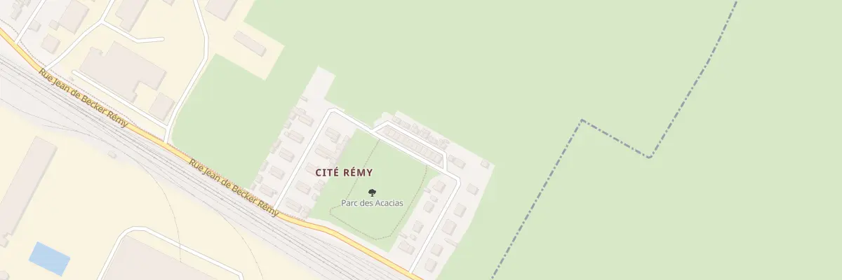 Plan du 30 Rue des Acacias au Val d’Hazey