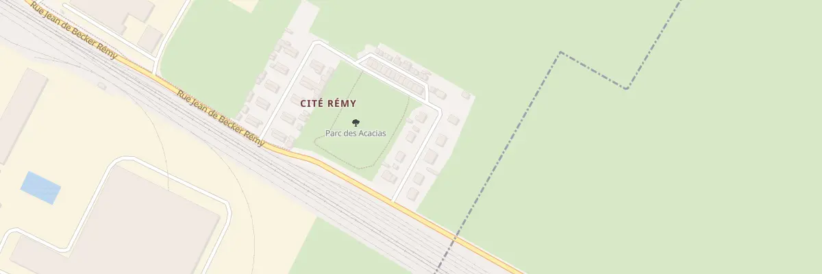 Plan du 35 Rue des Acacias au Val d’Hazey