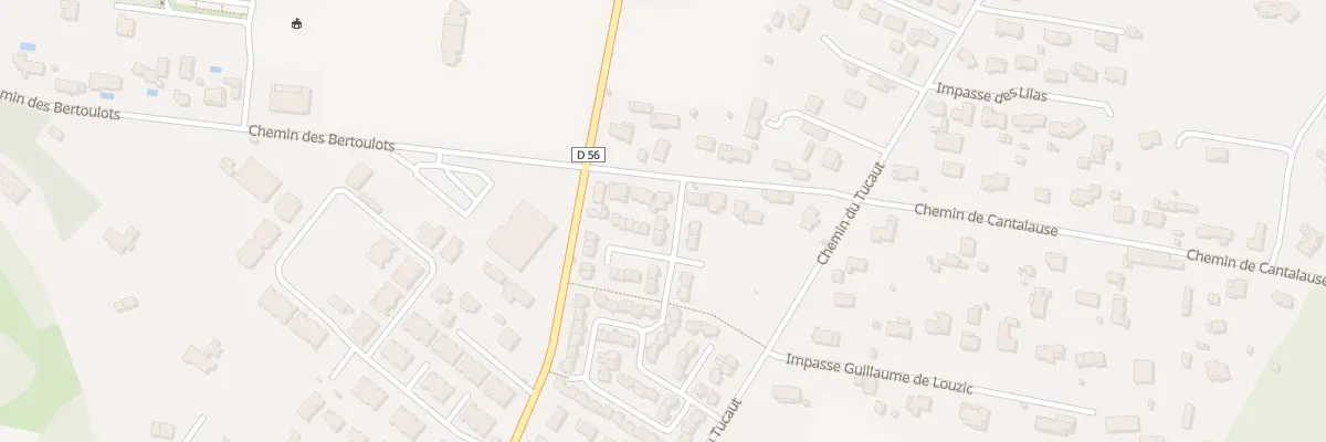 Plan du 13 Rue Pierre de Coubertin à Eaunes