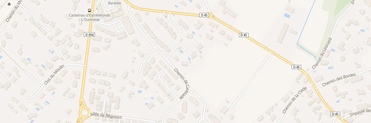 Plan du 35 Che de la Caussade à Castelnau-d’Estrétefonds