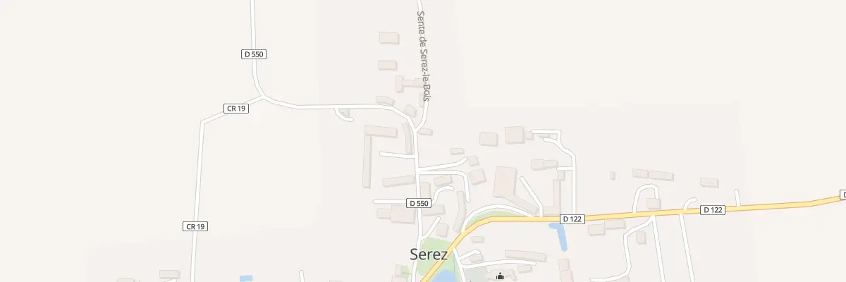 Plan du 5 Rue des Demi Acres à Serez