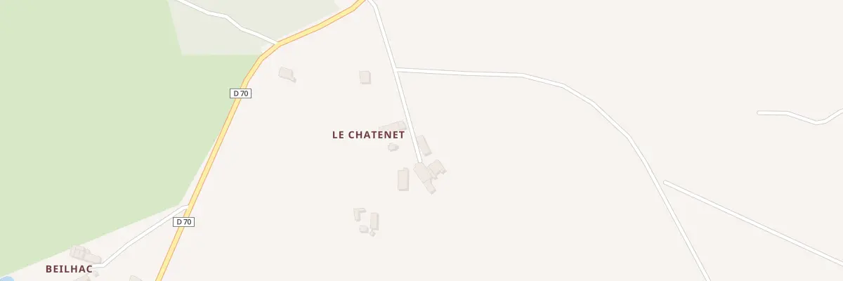 Plan du 17 Le Chatenet à Château-Chervix