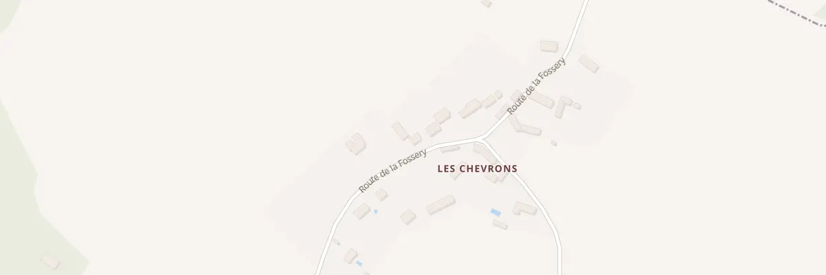 Plan du 13 Rte de la Fossery à La Boissière
