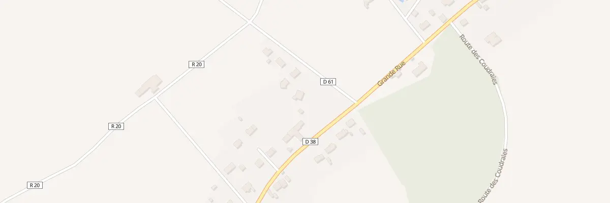 Plan du 1 Rte de Seur à Chitenay