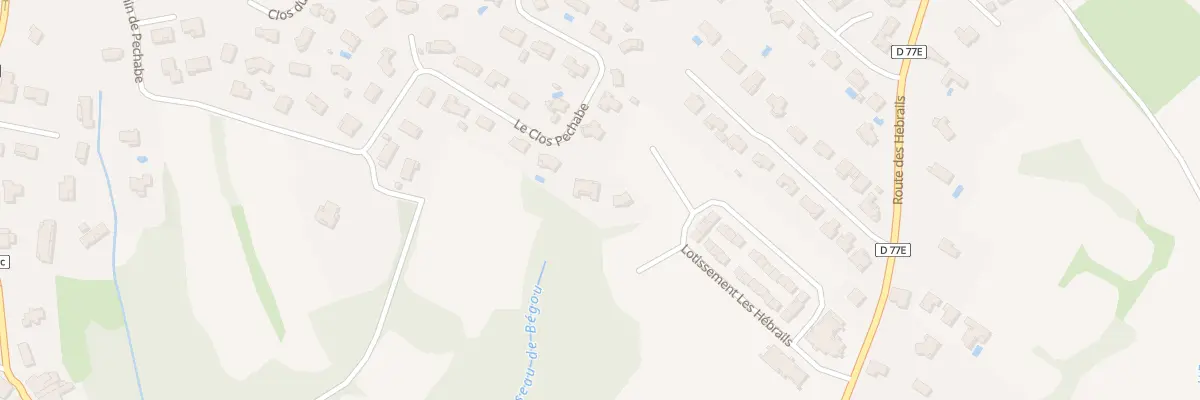 Plan du 16 Le Clos Pechabe à Castelnau-d’Estrétefonds
