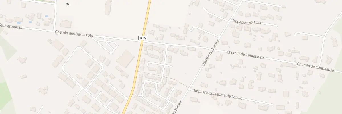Plan du 20 Rue Pierre de Coubertin à Eaunes