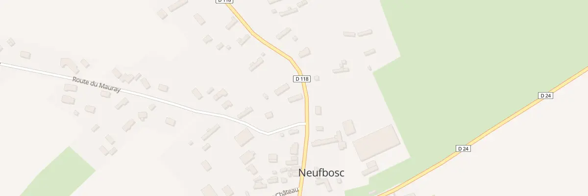 Plan du 558 Rte de Bosc Mesnil à Neufbosc