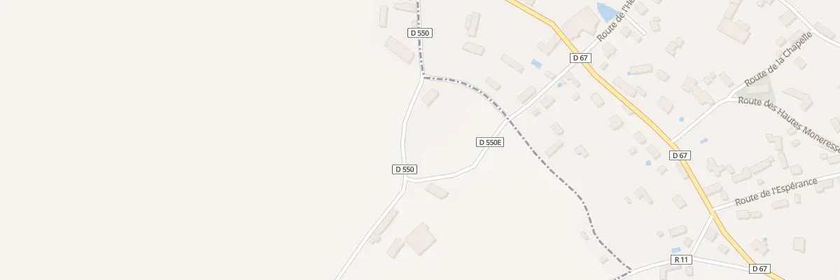 Plan de Serez Le Bois à Serez