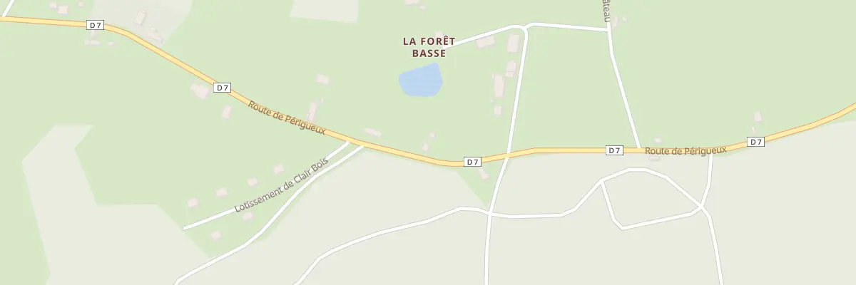 Plan du 714 Rte de Périgueux à Arnac-Pompadour