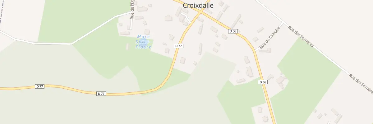 Plan du 5104 Le Bourg à Croixdalle