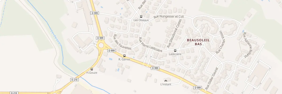 Plan du 10 Rue Pierre Latécoère à Montauban