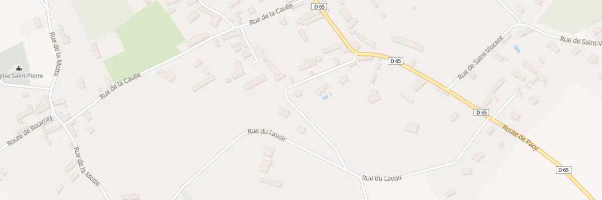 Plan du 2 Rte Côte de la Chenaie à Houlbec-Cocherel