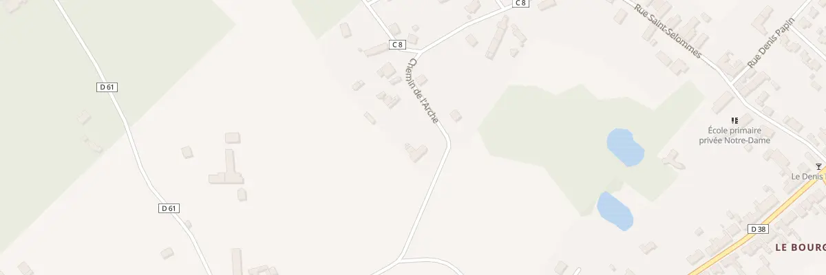 Plan du 4 Chem de l’Arche à Chitenay