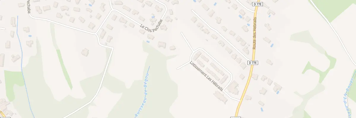 Plan du 40 Rue de la garenne à Castelnau-d’Estrétefonds