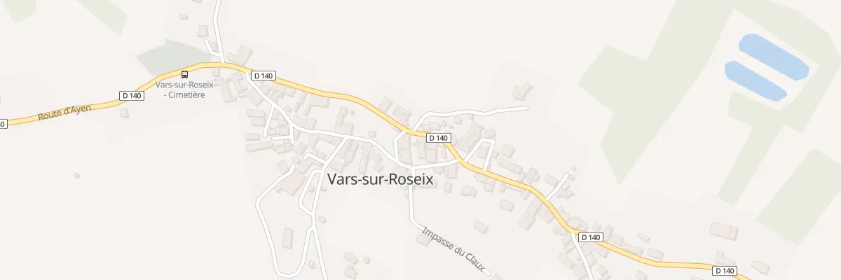 Plan du 24 Rue De L’Abbaye De La Regle à Vars-sur-Roseix