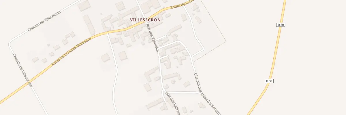 Plan du 7 Imp des Clos à Villerbon