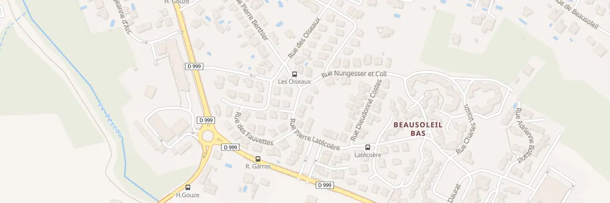 Plan du 3 Rue Pierre Latécoère à Montauban