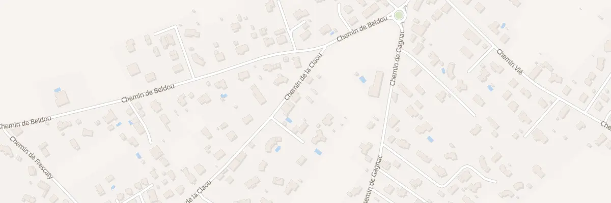 Plan du 3A Che de la Claou à Saint-Jory