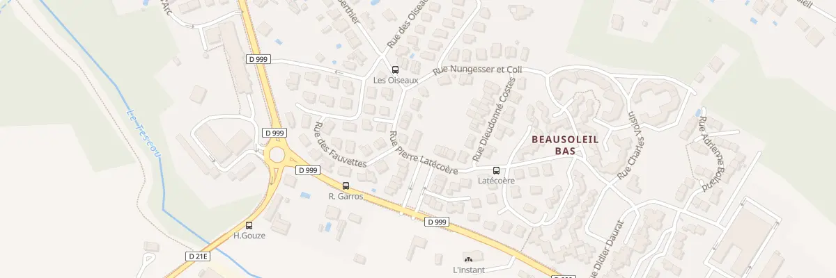 Plan du 11A Rue Pierre Latécoère à Montauban