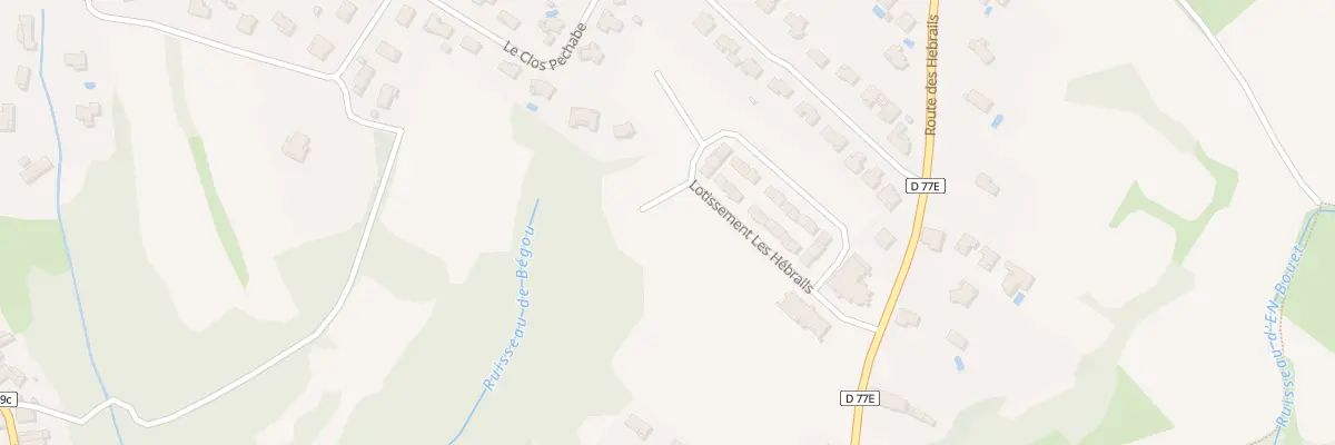 Plan du 46 Rue de la garenne à Castelnau-d’Estrétefonds