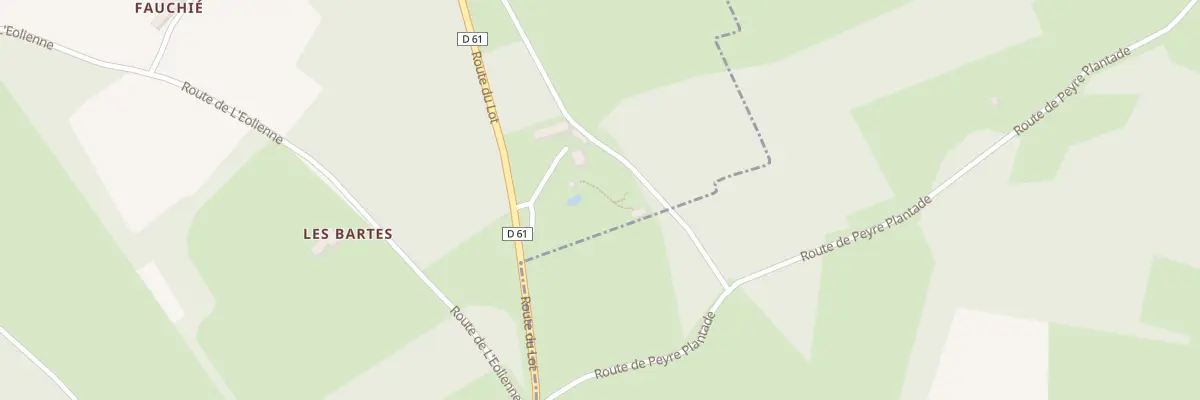 Plan du 214 La Croix à Sainte-Mondane