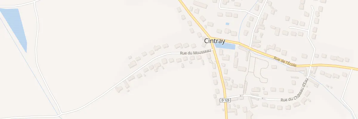 Plan du 7 Rue du Mousseau à Cintray