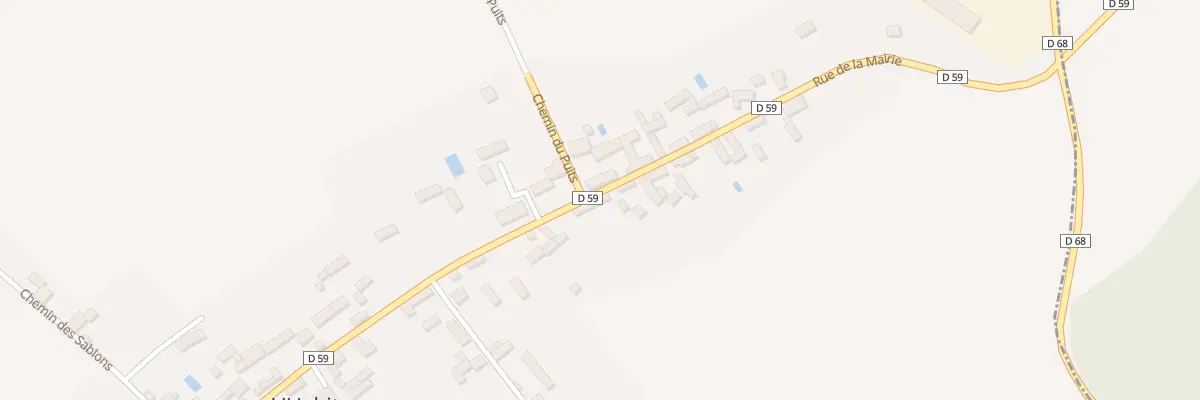 Plan du 21 Rue de la Mairie à L’Habit
