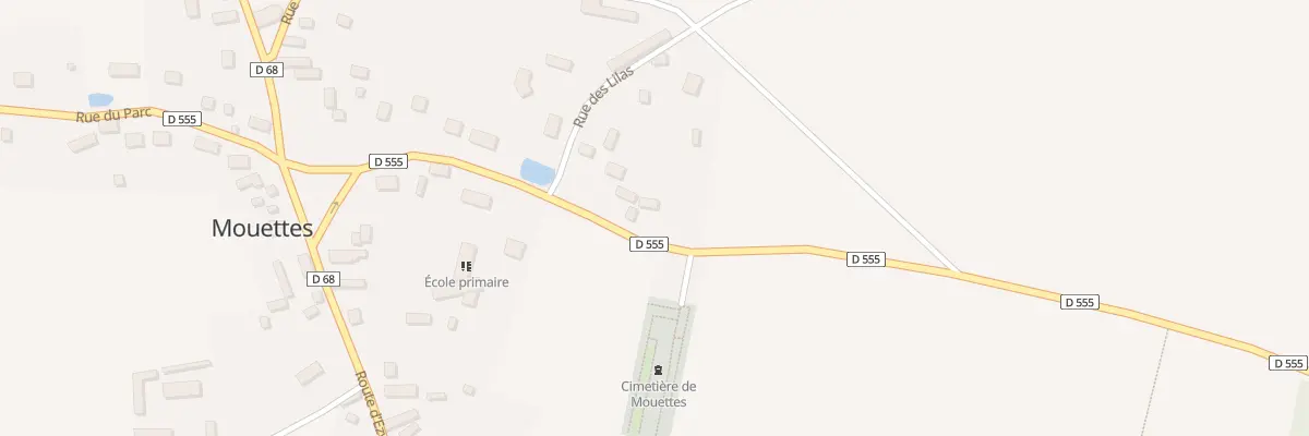 Plan du 16 Rte de la Houssaye à Mouettes