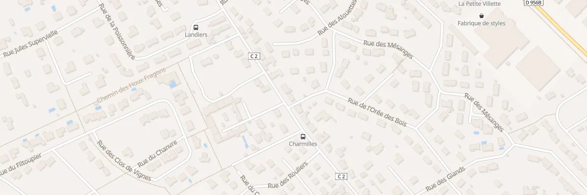 Plan du 14 Rue des Charmilles à Saint-Gervais-la-Forêt