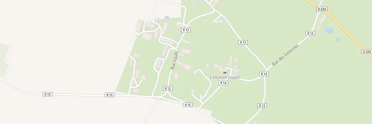 Plan du 6 Rue Haute à Saint-Genou