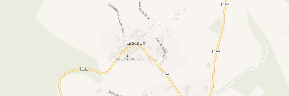 Plan du 5015 Le Bourg à Lascaux