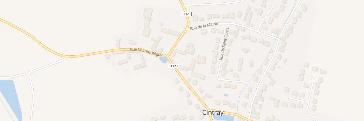 Plan du 17A Rue Jean Moulin à Cintray