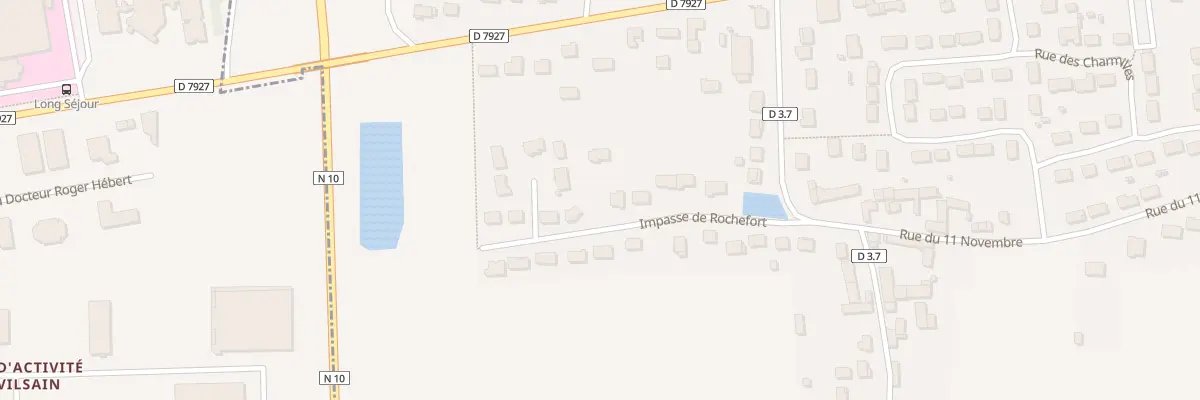 Plan du 13 Imp de Rochefort à Jallans