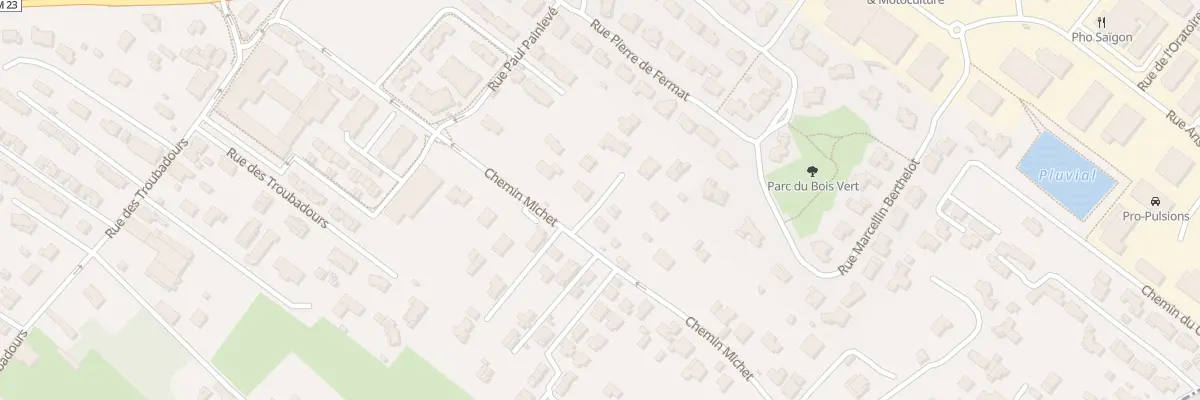Plan du 9B Che Michet à Cugnaux