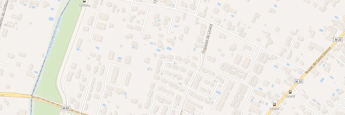 Plan du 8 Rue Georges Armand à Toulouse