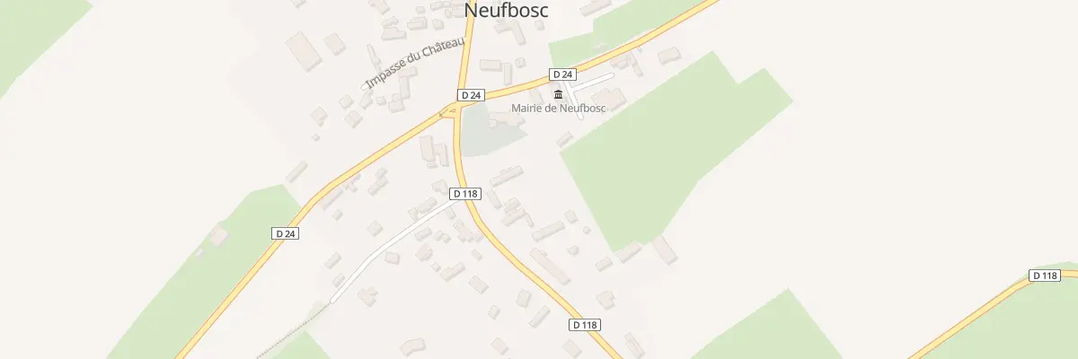 Plan du 5003 Le Bourg à Neufbosc
