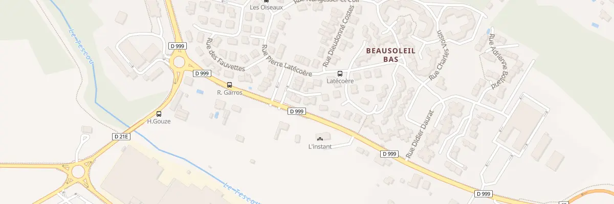 Plan du 2C Rue Roland Garros à Montauban