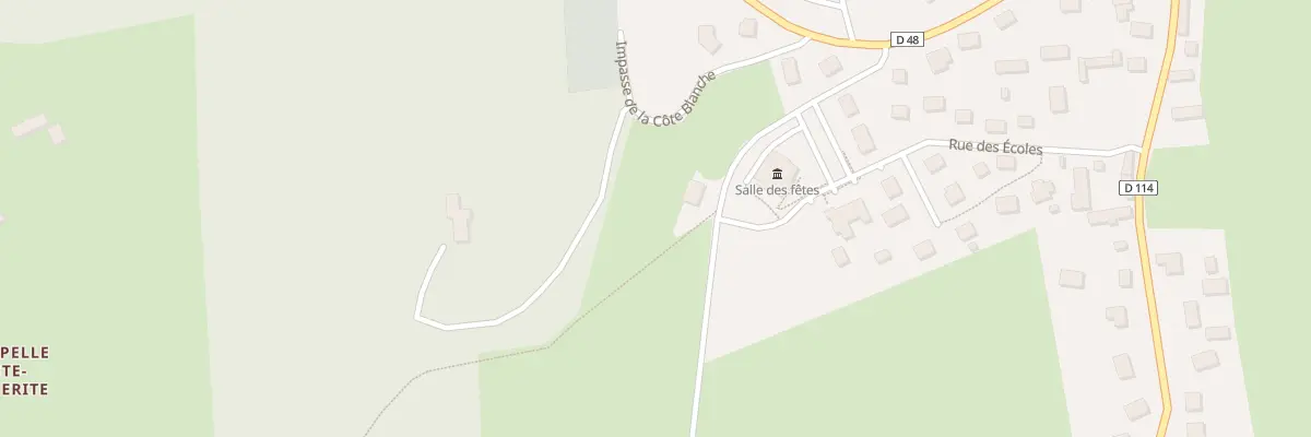 Plan du 5161 La Côte Blanche à Bully