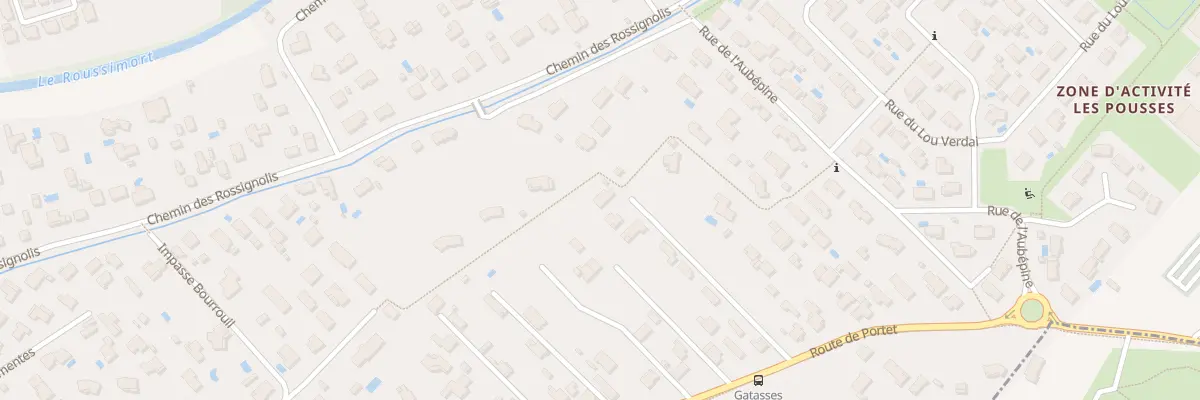 Plan du 69 Rte de Portet à Villeneuve-Tolosane