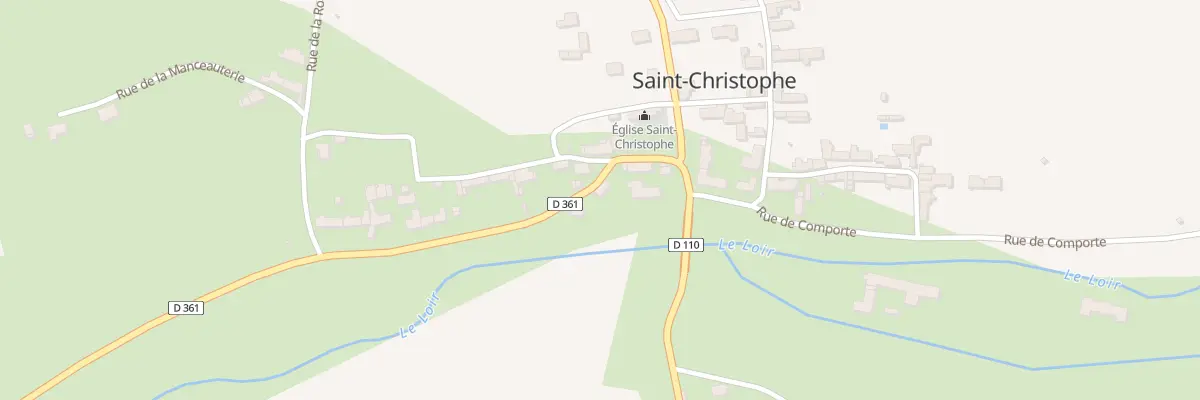 Plan du 4 Rte de Marboué à Saint-Christophe
