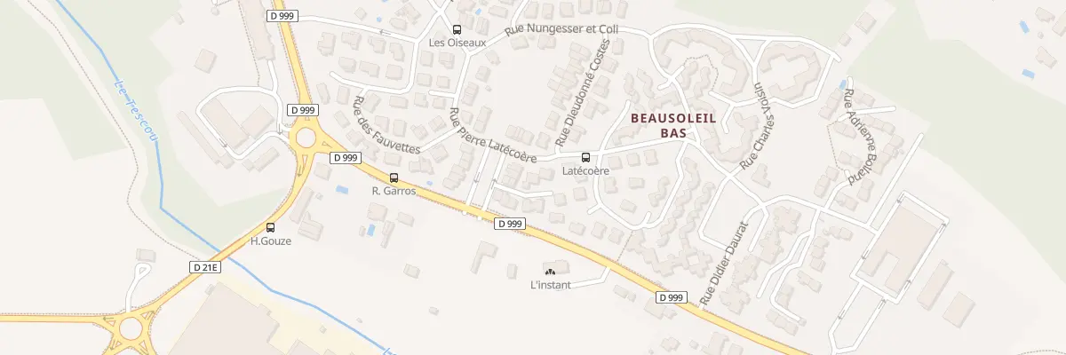 Plan du 14 Rue Pierre Latécoère à Montauban